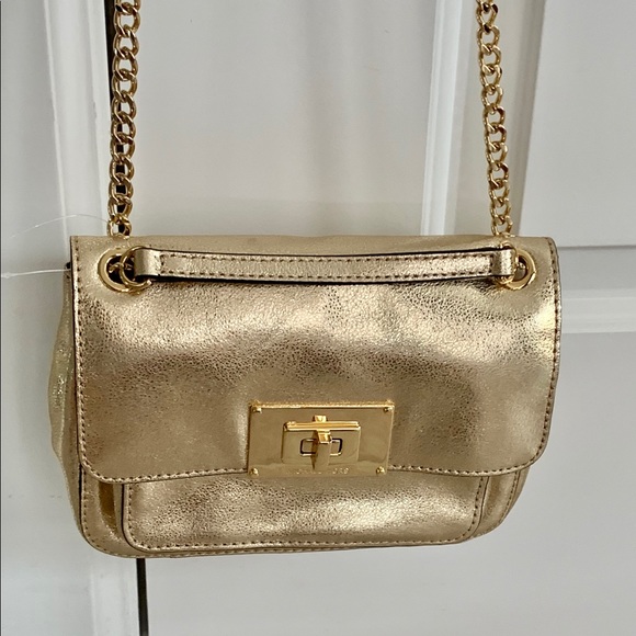 NEW CONDITION - MICHAEL KORS Shoulder/Crossbody Bag (Gold) - Picture 7 of 16